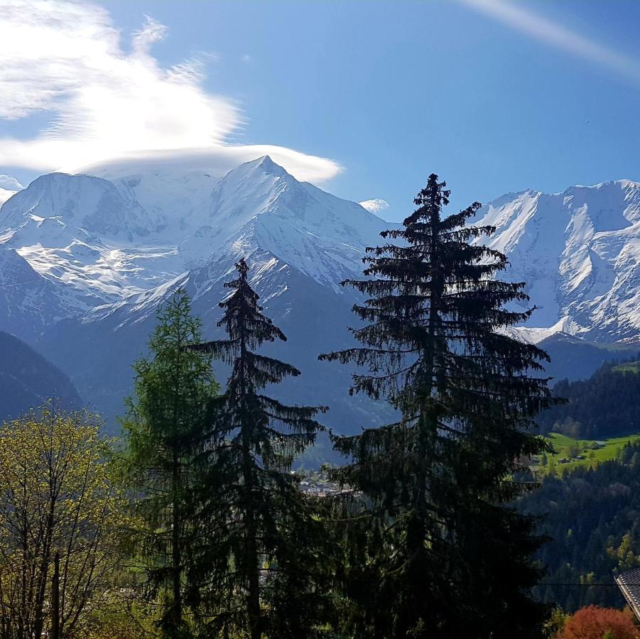 Appartement Saint Gervais Les Bains Vue Imprenable Mont Blanc ภายนอก รูปภาพ