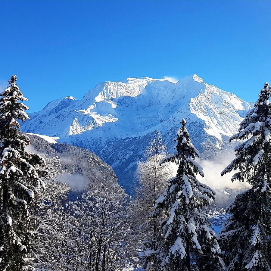 Appartement Saint Gervais Les Bains Vue Imprenable Mont Blanc ภายนอก รูปภาพ